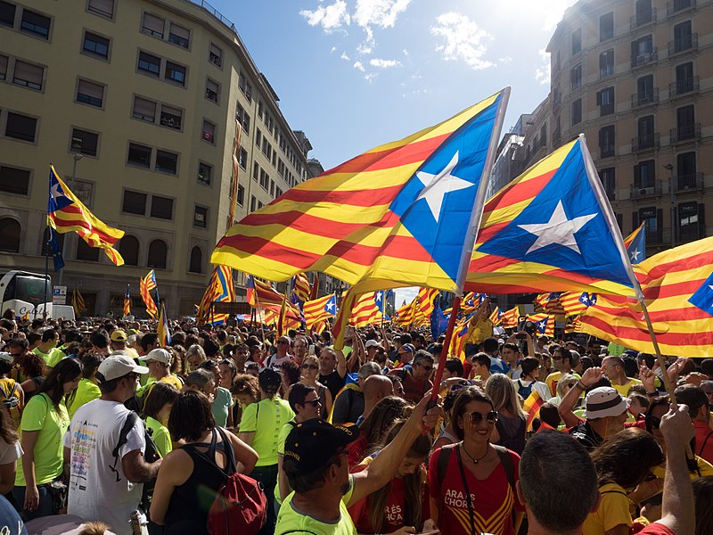 Katalońska manifestacja